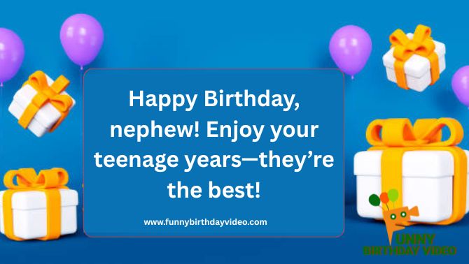 Happy Birthday Wishes for Nephew